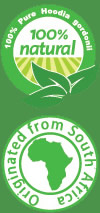 100% natural 100% pure originated from south africa